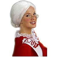 Forum Novelties Women's Holiday Mrs. Santa Costume Wig