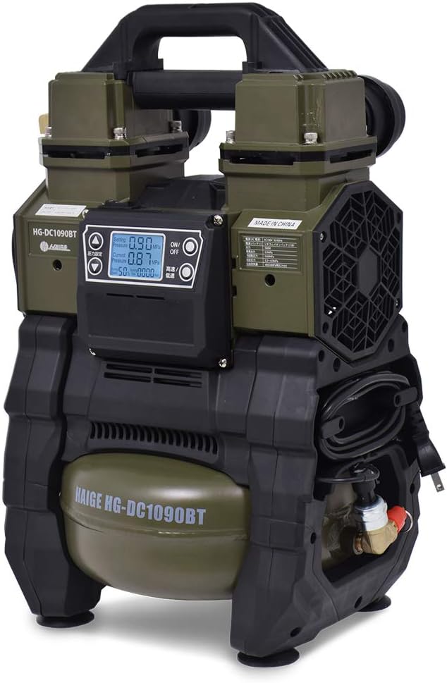 Amazon.co.jp HGDC1090BT Silent Stress Free Air Compressor, Hybrid