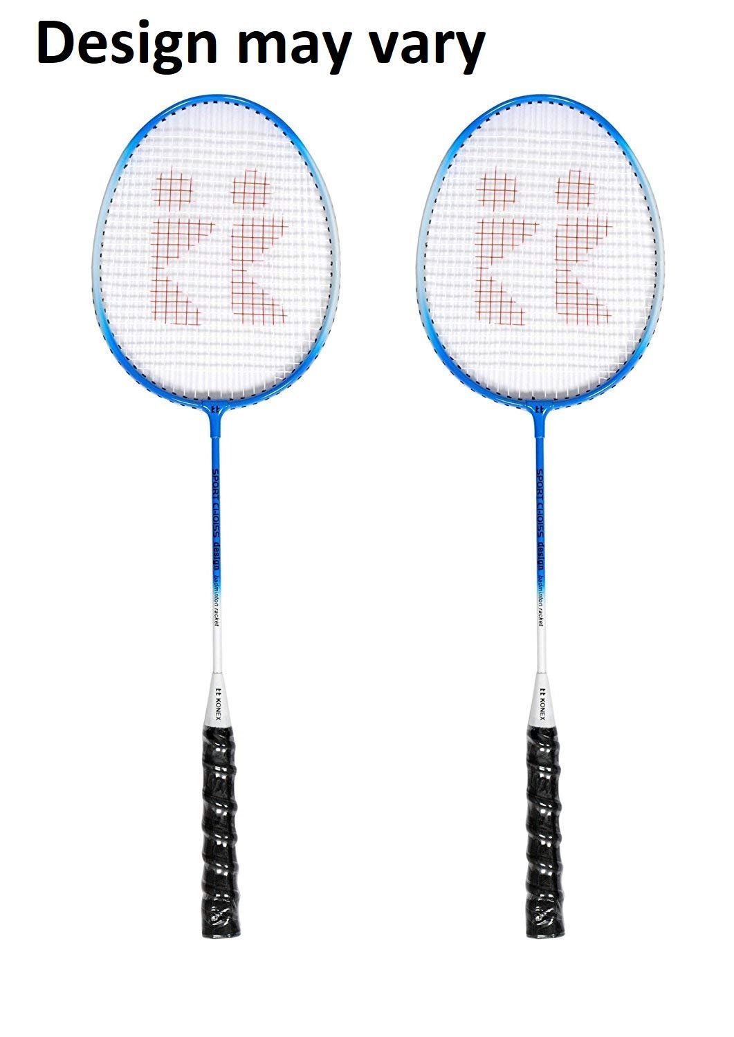 Buy Digital Inc™ 2 Player Badminton Racquets Set Double Rackets Carbon