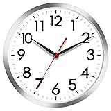 AKCISOT Wall Clock 14 Inch Large Silent Wall Clocks