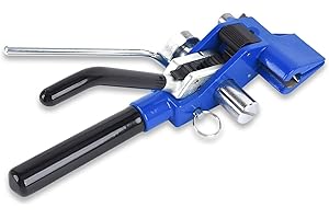 ENCREESE Steel Banding Tool Strapping Tensioner - Tensioner & Crimper & Cutter, Stainless Steel Banding Ratchet Tensioner for 3/4" Stainless Banding, Multi-Functional Strapping Tools for Heavy Duty Package