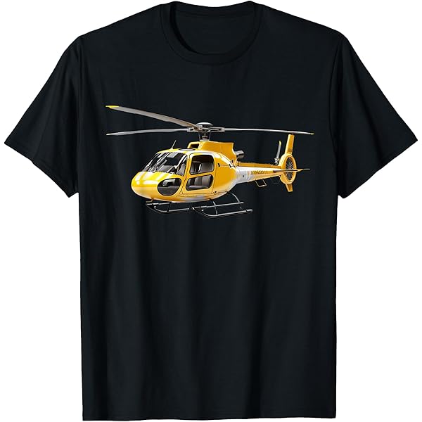 Amazon.com: Helicopter H125 Aviation T-Shirt : Clothing, Shoes