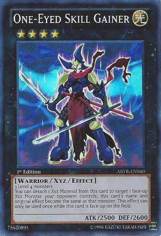 Yu-Gi-Oh! - One-Eyed Skill Gainer (ABYR-EN040) - Abyss Rising - 1st Edition - Super Rare