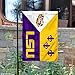 College Flags & Banners Co. Louisiana State LSU Tigers Acadian Garden Flag