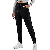 Ewedoos Fleece Lined Pants Women - Fleece Lined Sweatpants Women with Pockets High Waisted Thermal Joggers Winter Pants