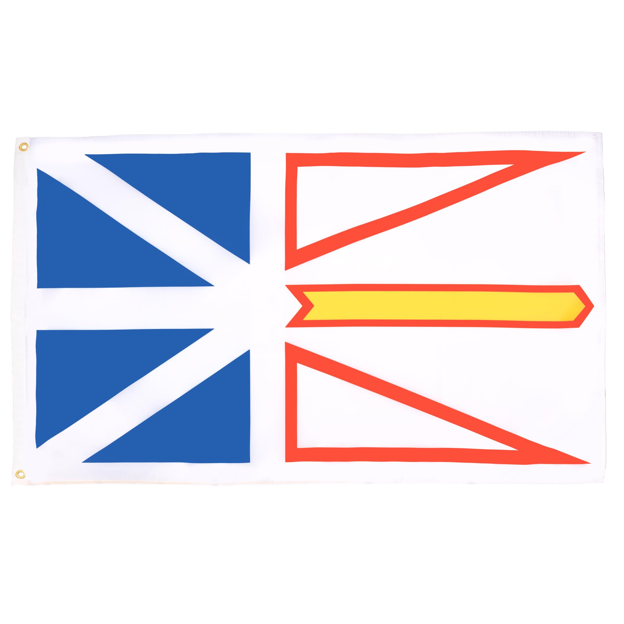 AZ FLAG - Newfoundland And Labrador Flag - 2x3 Ft- 100D Polyester Terre-Neuve-Et-Labrador Banner with Two Metal Grommets - Fade Resistant - Vivid Colors - 2' x 3' Feet - 90x60 Cm