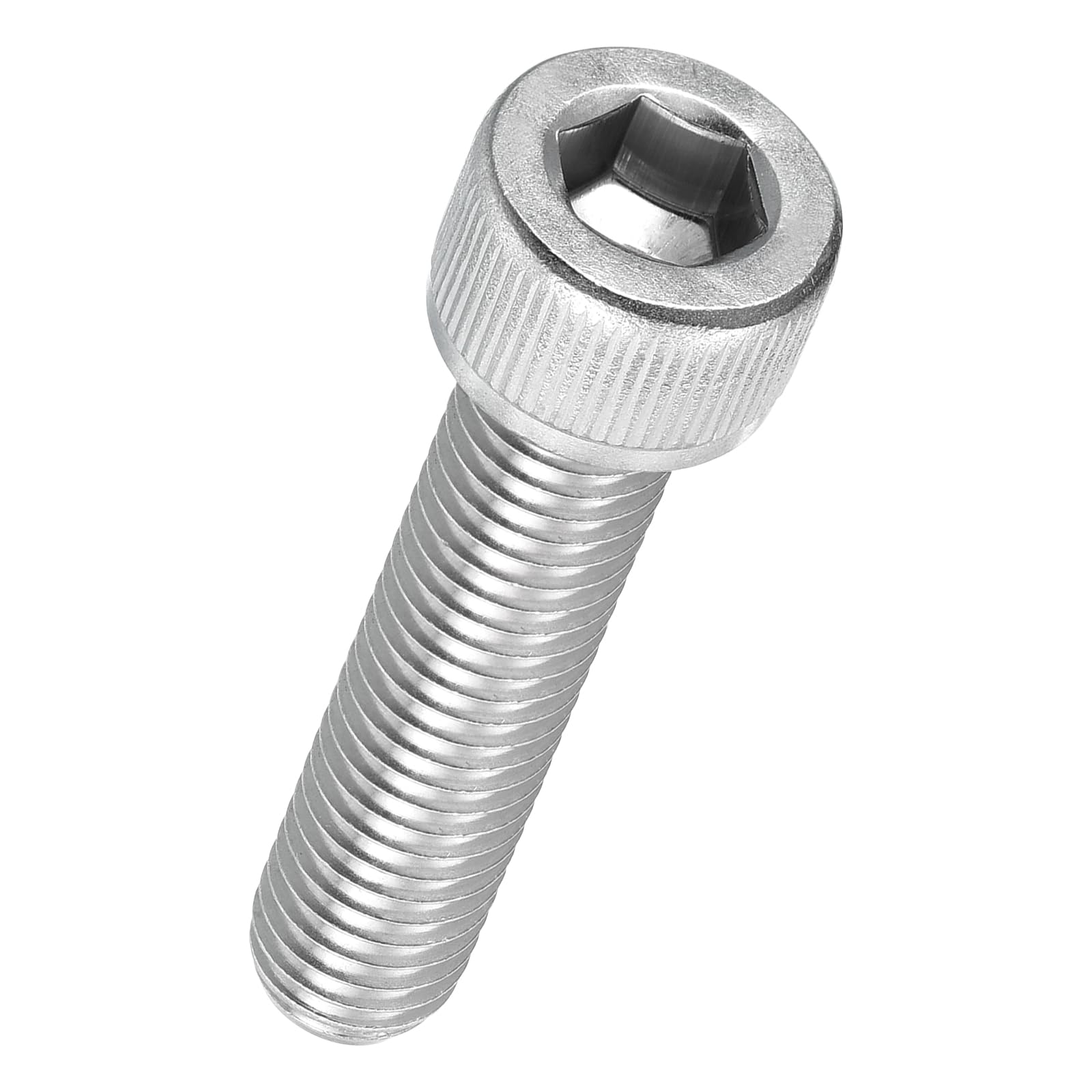 Kozelo 12pcs Socket Head Cap Screws - [M10-1.5 x 50mm] 304 Stainless Steel Allen Socket Drive for Electrical Motor 3D Printing Fan Engine Replacement Use, Silver — image 1