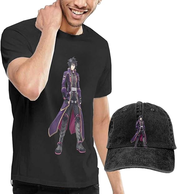 Amazon Co Jp Tシャツ メンズ 半袖プリント フェアリーフェンサーエフ アポローネス おしゃれシンプル通勤 通学 運動 日常用 カウボーイ帽を贈る 服 ファッション小物