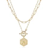 14K Gold Plated Layering Necklace 