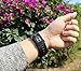 Olytop Compatible Galaxy Watch Active2 44mm 40mm Bands/Galaxy Watch 42mm Band & Vivoactive 3 Bands, 20mm Premium Nylon Sport Strap Wristbands for Garmin Vivoactive 3 /Ticwatch E Smartwatch - Black