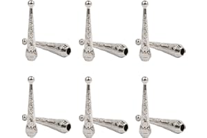 Doitby Bolo Tie Tips 5mm End Caps DIY Supplies and Parts for Bolo Tie Necklace