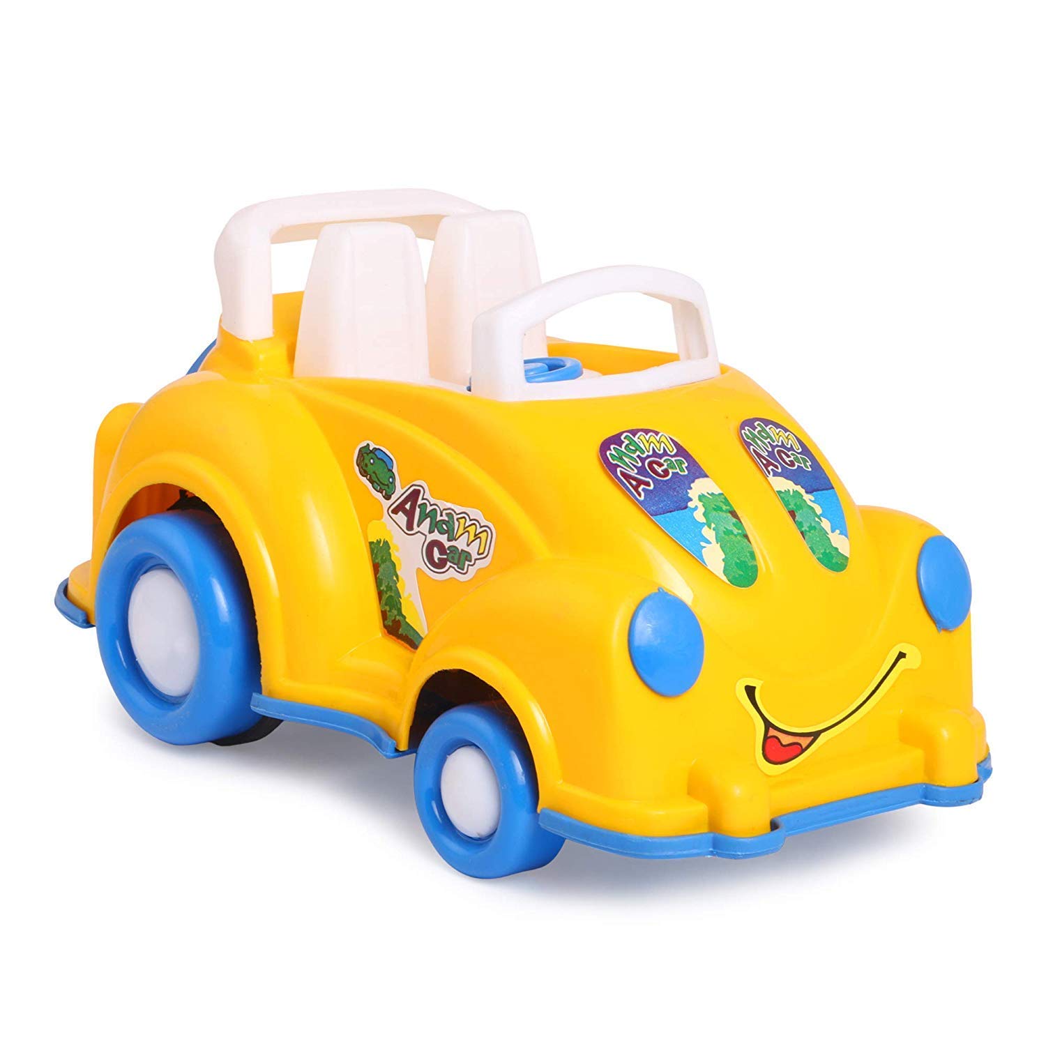 yellow toy car