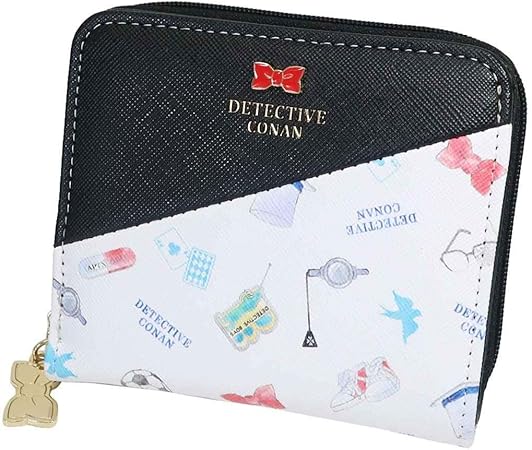 Amazon 名探偵コナン 二つ折り財布 ジュニア ウォレット コナン キッド パターン 少年サンデー バッグ 財布 おもちゃ