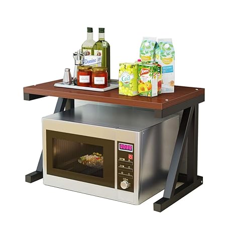 Soporte para Horno De Microondas De Pie,Estante De Cocina De 2 ...
