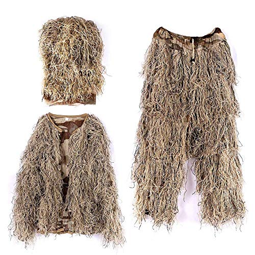 WZHCLOTHING Wüsten-Tarnungs-Kleidungs-Dschungel-Klage-Fotografie-Bergsteigen-Vogelbeobachtungs-Tarnung – Bild 3