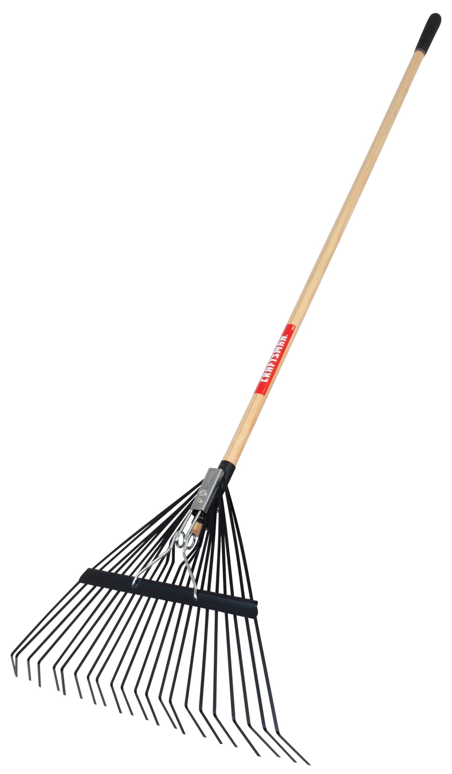 Photo 1 of Craftsman 22-Tine Wood Handle Lawn Rake