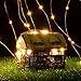 Copper Wire Lights Strings, LTROP 7ft 20 LED AA Battery Powered Starry String Lights, Ambiance Rope Light for Outdoor, Garden, Home, Dancing, Christmas Party (Batteries Not Included) - Warm White