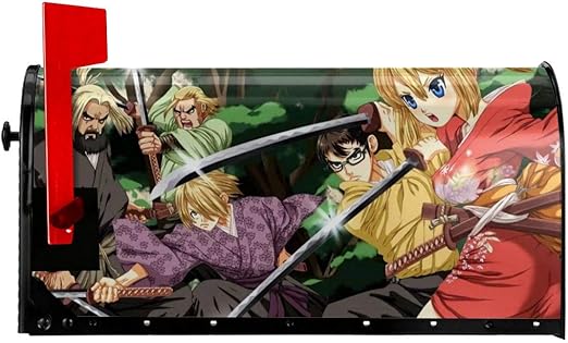 Amazon Com Hni80uyu7ce Anime Dr Stone Cute Mailbox Cover Magnetic Mail Packaging Envelope Letter Box Garden Yard Home Decoration Post Box Cover 21x 18inch Double Sided Printing Home Kitchen