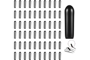 WOSKAR Prong Collar Covers (60 Tips per Pack), Vinyl Comfort Prong Tips for 2.25mm-4.0mm Dog Pinch Collar (2.25mm-3.0mm)