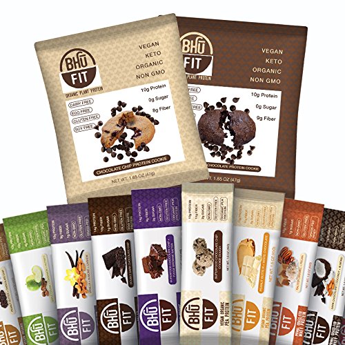 Bhu Fit Variety 12 pack – Protein Bars and Cookies