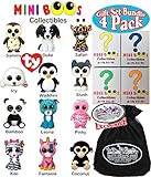 TY Mini Boos Hand Painted Collectible Figurines Series 1 Blind Box Gift Set Party Bundle with Bonus 