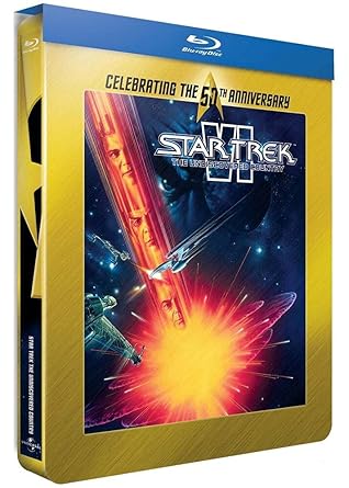 Amazon Com Star Trek Vi Terre Inconnue 50eme Anniversaire Star Trek Edition Boitier Steelbook Movies Tv