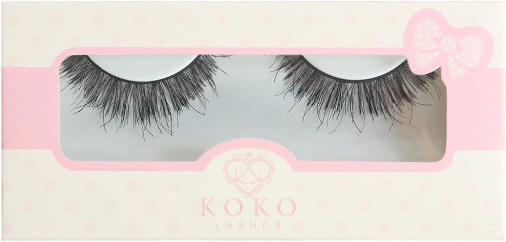 KoKo Lashes FLIRTY Wispy Glamour Fake Eyelashes (New Original)