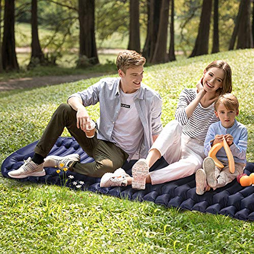 INVOKER Ultralight Inflatable Lightweight Sleeping Pad Mattress for