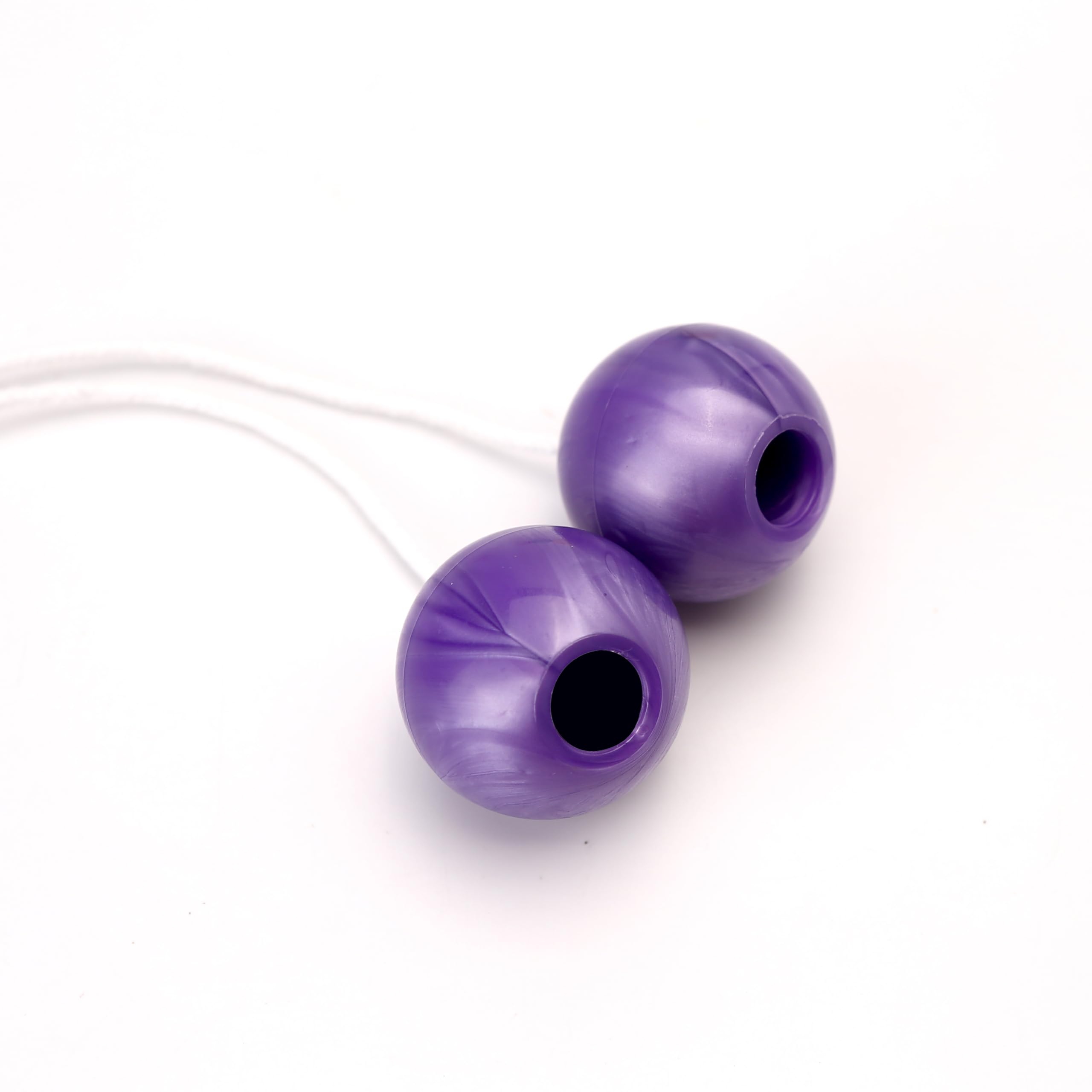 4PCS Click Balls String - A Novelty Sensory Toy, 1970/70’s Fine Vintage Style Gifts for Motor Skills, Holiday, Birthday, Stocking Stuffers, Outdoor & Indoor Funplay (Yellow, Green, Purple, Red)