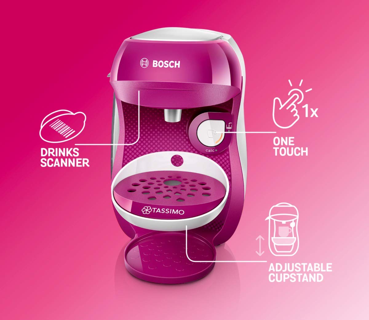 Noministnow Bosch Tassimo Happy Coffee Machine