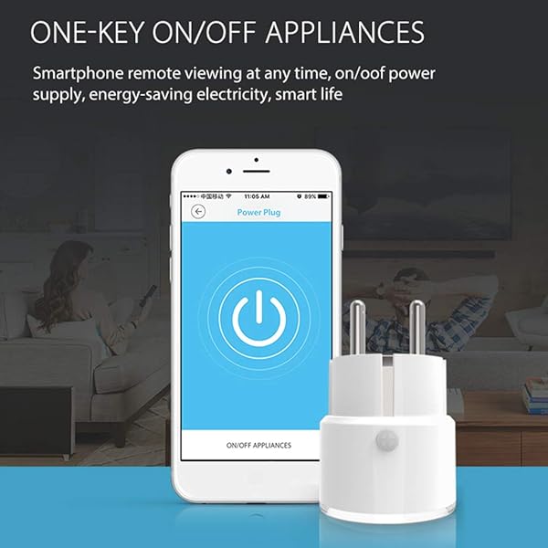 Smart Life App France Plug 10A 16A Power Monitor Smart WiFi Power Socket Temporizador Voice Control Home Outlet