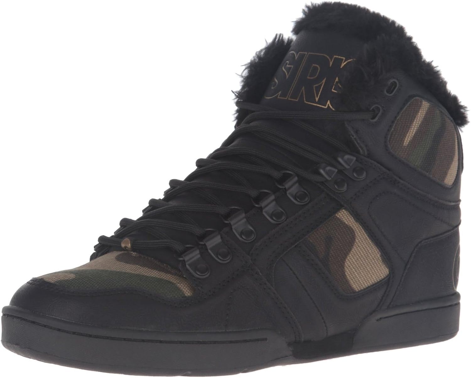 Osiris NYC 83 Shearling Black Camo Mens Hi Top Osiris NYC 83 Shearling Black Camo Mens Hi Top