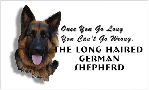 Amazon Com Cafepress New Item Long Haired German Shepherd