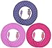High Quality, 10ft(3m) Braided Nylon Lightning Charging Cables for Apple iPhone 5 5C 5S,iPhone 6, 6 Plus, iPad 4 Mini, iPod Touch 5/Nano 7, 8 pin to USB - 3pack (pink/hot pink/purple)