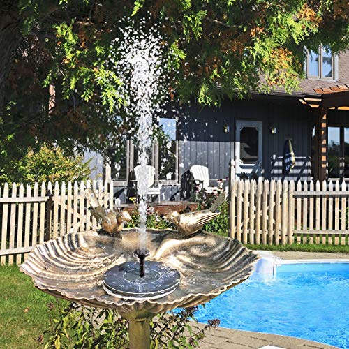 5 Tranmix+Fountain+Battery+Standing+Birdbath