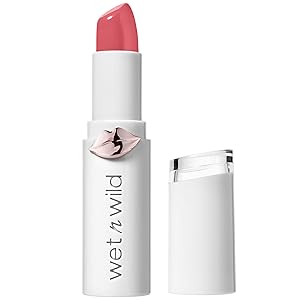 wet n wild Mega Last High-Shine Lip Color, Rose and Slay