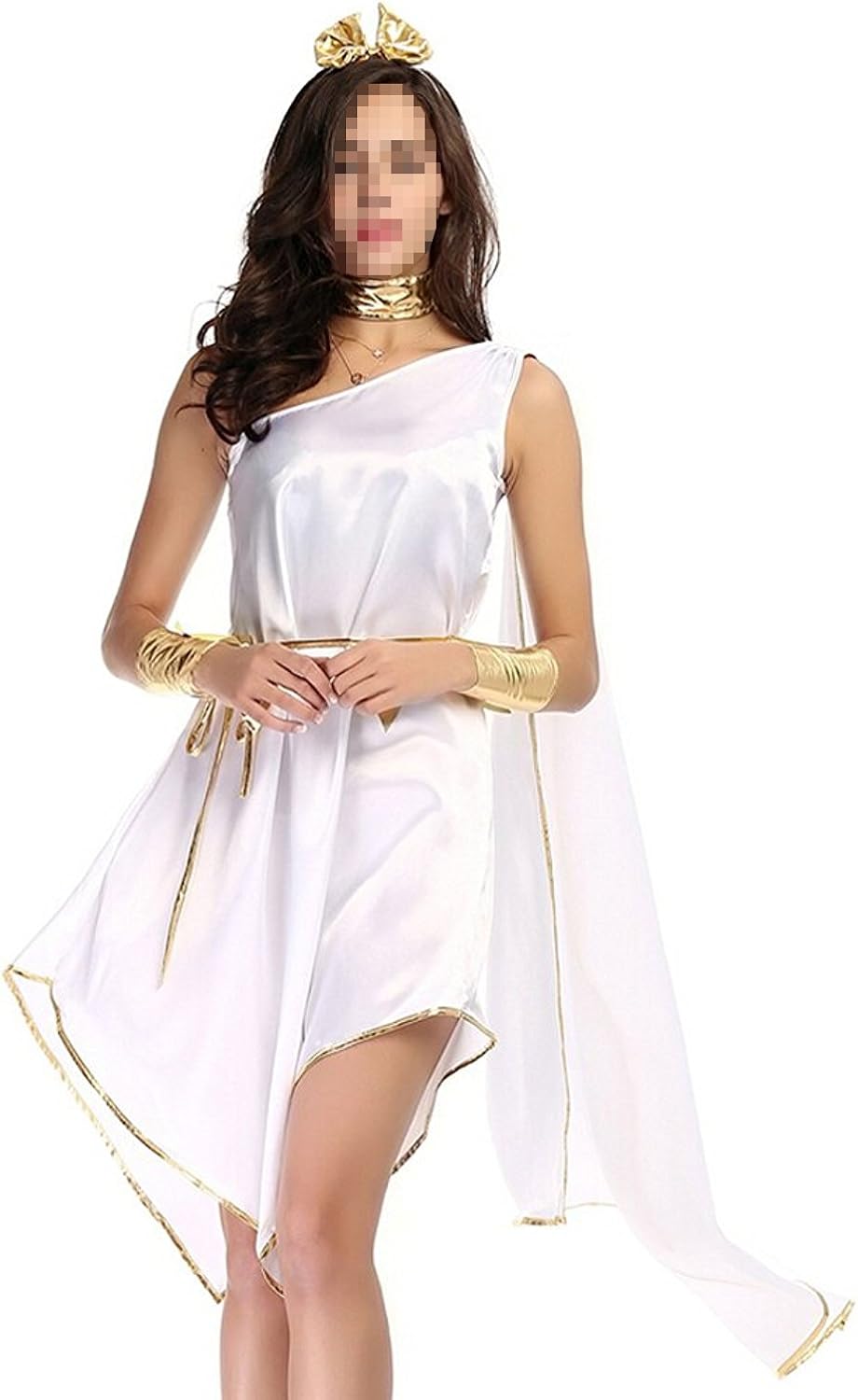 greek goddess white dress