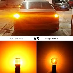 PHINLION BAU15S PY21W 7507 Amber Yellow LED Turn