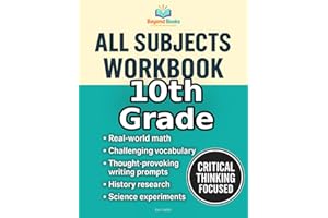 10th Grade All Subjects Workbook: High School Curriculum Workbook for Homeschool and Extra Practice