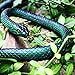 Realistic Rubber Fake Snake Green Mamba Toy for Garden Props 52 Inch Long