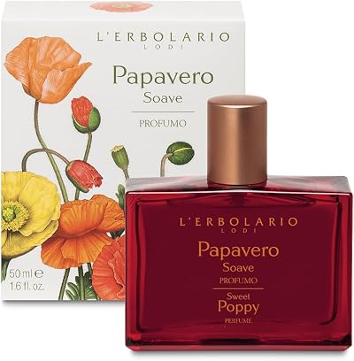 L'Erbolario Papavero Soave Sweet Poppy Eau de Parfum 50ml Women's Floral