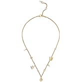 COACH Jewelry Women's Pavé Icons Bib Necklace