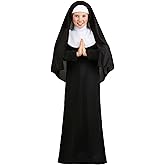 Kids Nun Costume; Catholic Sister robe for Girls