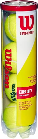 Wilson Champ Extra Duty Tennis Balls Yellow Pack of 2 view 4