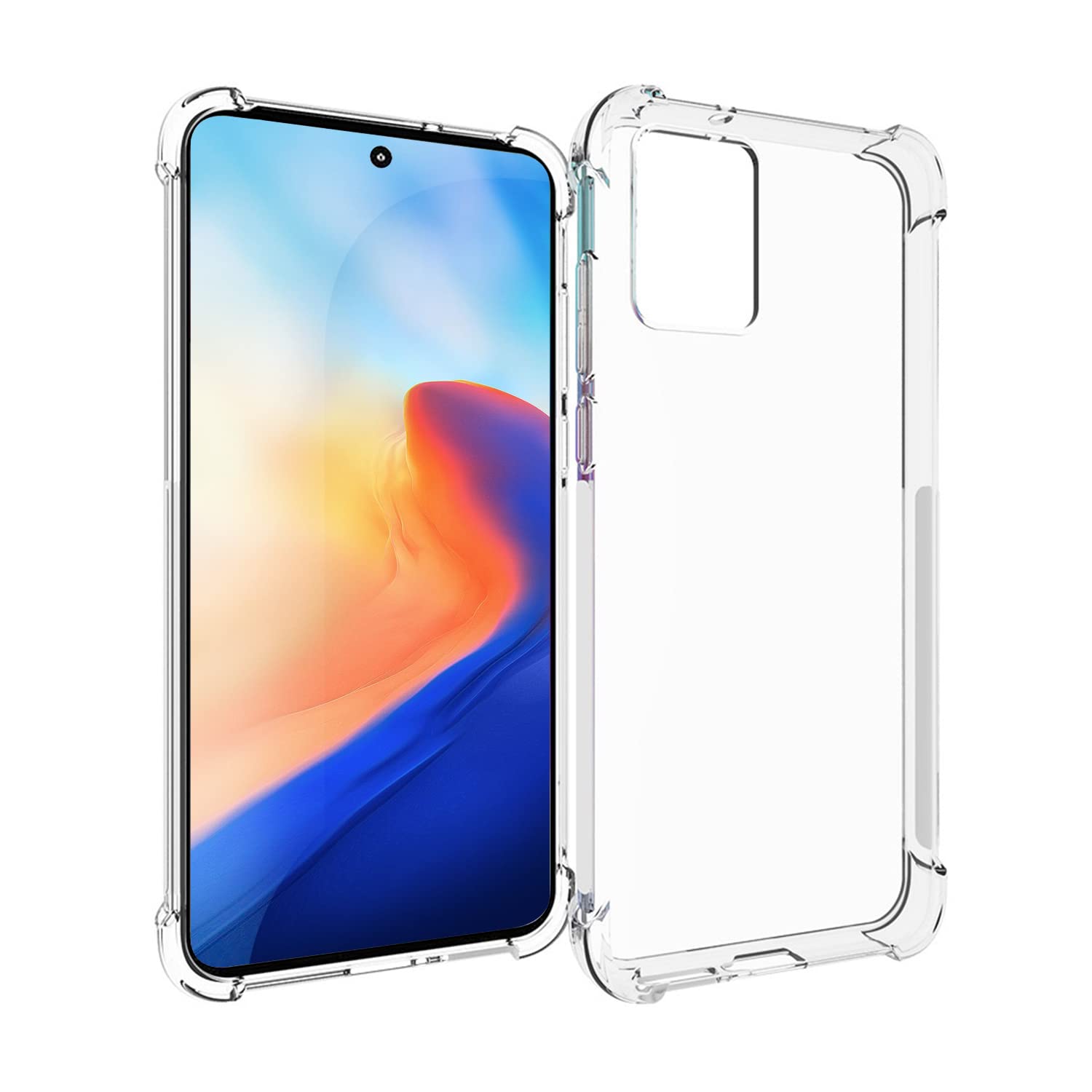 SCL Case for Moto Edge 30 Neo Case Motorola Edge 30 Neo Case, Soft Flexible Silicone Gel TPU Bumper Protection Cover [Anti Scratch][Anti Collision] Case Compatible with Motorola Edge 30 Neo