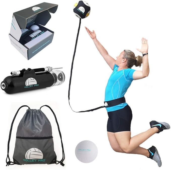 Volley Pro Trainer kit Practice Serve, Spike and Setter with Access