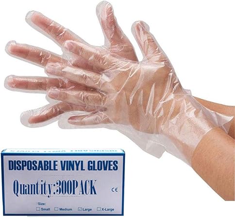baby plastic gloves