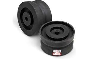 DURATPE RubberShox Modular Universal Rubber Bump Stop for Light Truck/SUVs | 3000 lbs Capacity Suspension Enhancement, Must Combine with MUB1X Top Modules & Optional MUB2/MUB2F Sub-Module (MUB2F Sub Module)
