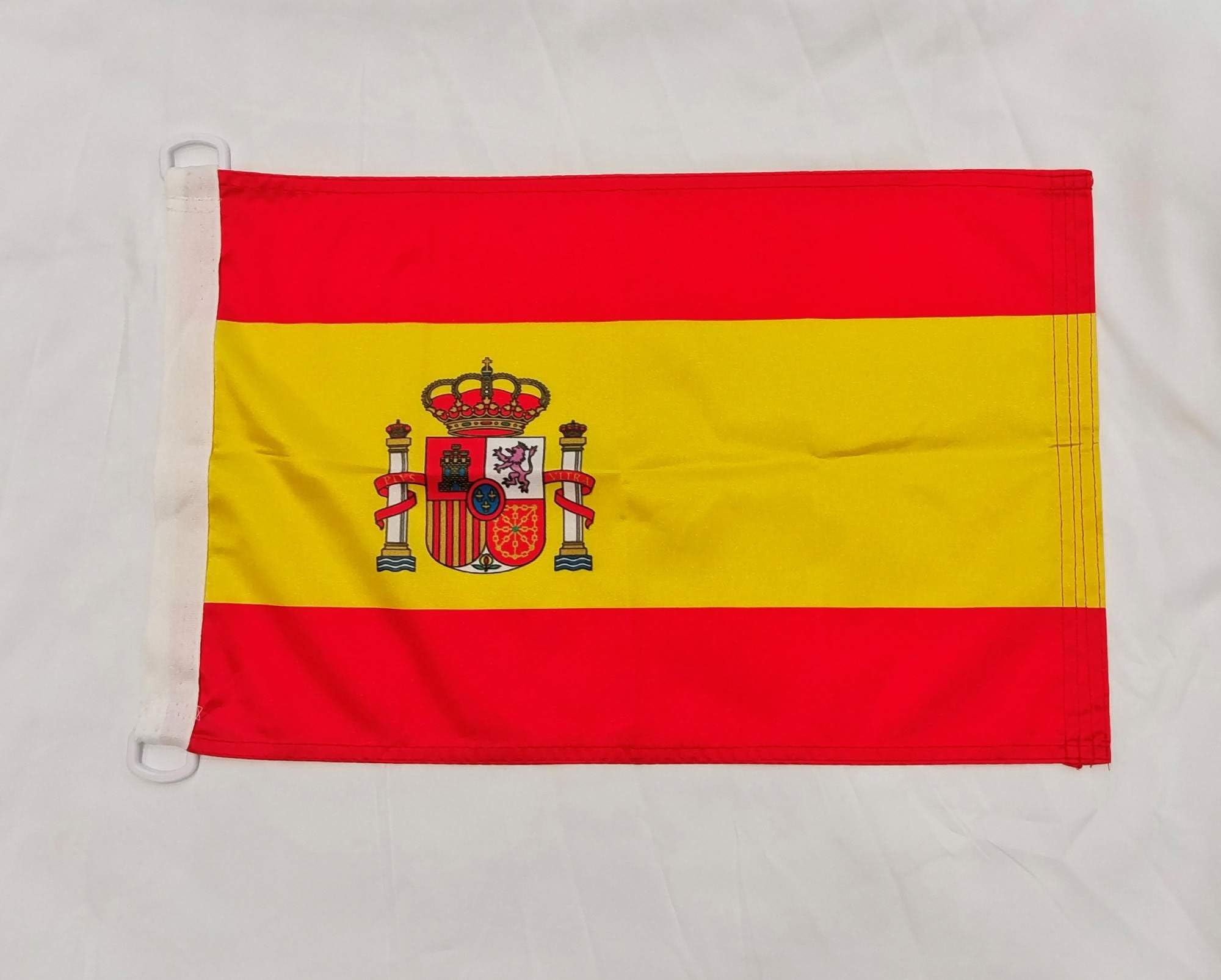 maritim flag of SPAIN 45x30 cm - Spanish Pavilion of Convenience 30 x 45 cm Rings (45 x 30)