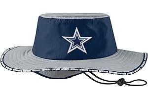 foco Men's NFL Team Logo Sport Outdoor Sun Bucket Boonie Hat